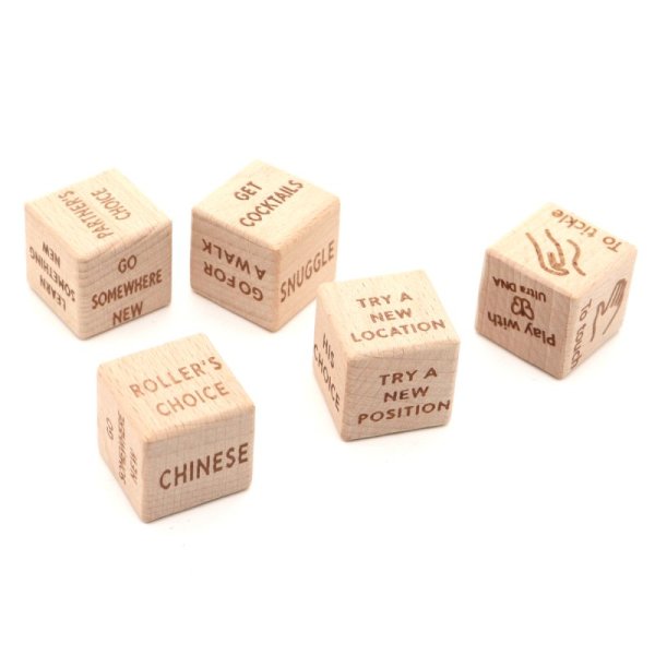(image for) Date Night Dice Game Set - Action
