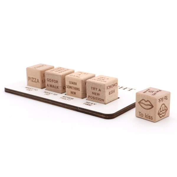 (image for) Date Night Dice Game Set - Action