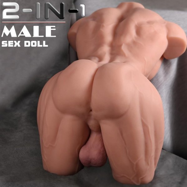 (image for) Male 35.2LB Torso Sex Doll for Women