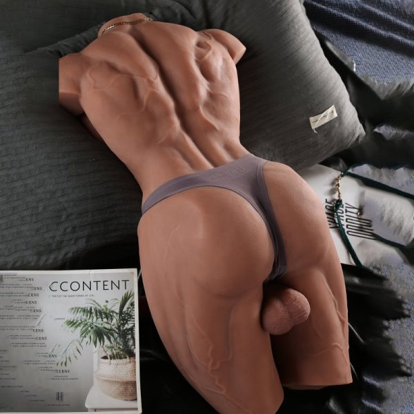 (image for) Male 35.2LB Torso Sex Doll for Women