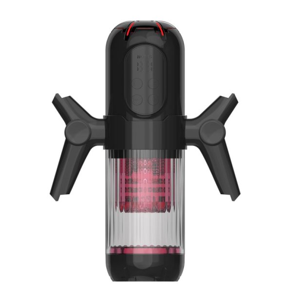 (image for) Telescopic Rotating Male Masturbator with Handle
