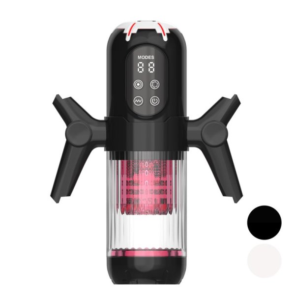 (image for) Telescopic Rotating Male Masturbator with Handle