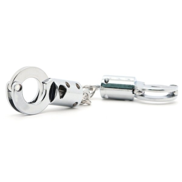 (image for) Erotic Metal Finger Cuffs Device