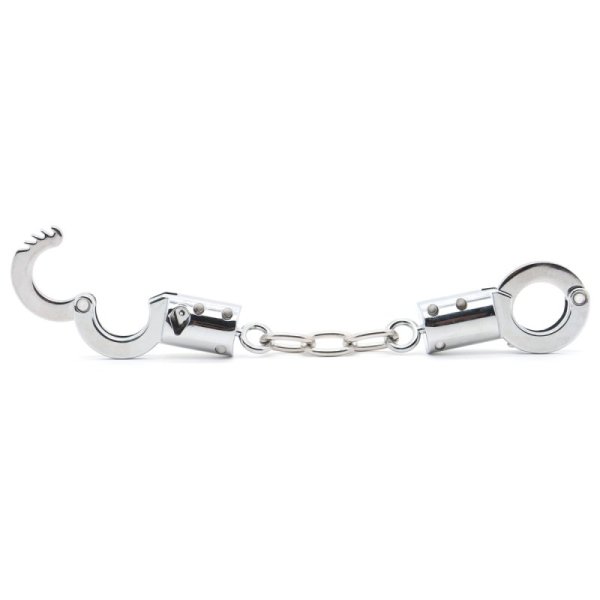 (image for) Erotic Metal Finger Cuffs Device