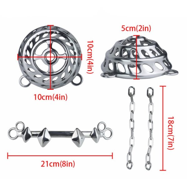 (image for) COPY Hollow Fantasy Strap-on Male Chastity