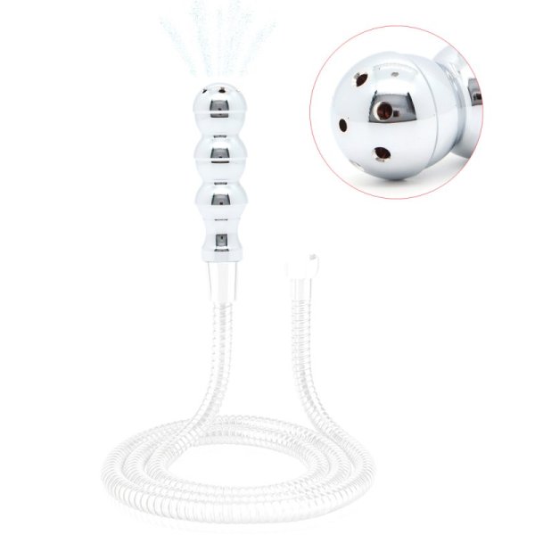 (image for) Three Big Ball 3.9" Shower Enema Irrigator