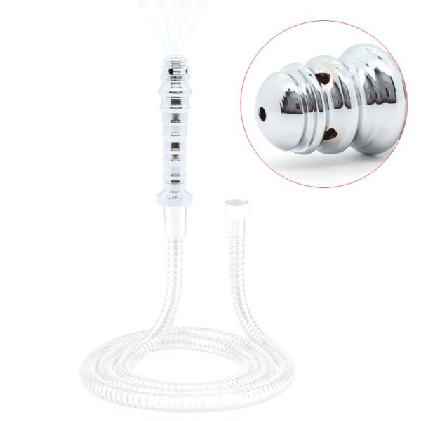 (image for) Aluminum Shower Enema Nozzle Cleaner