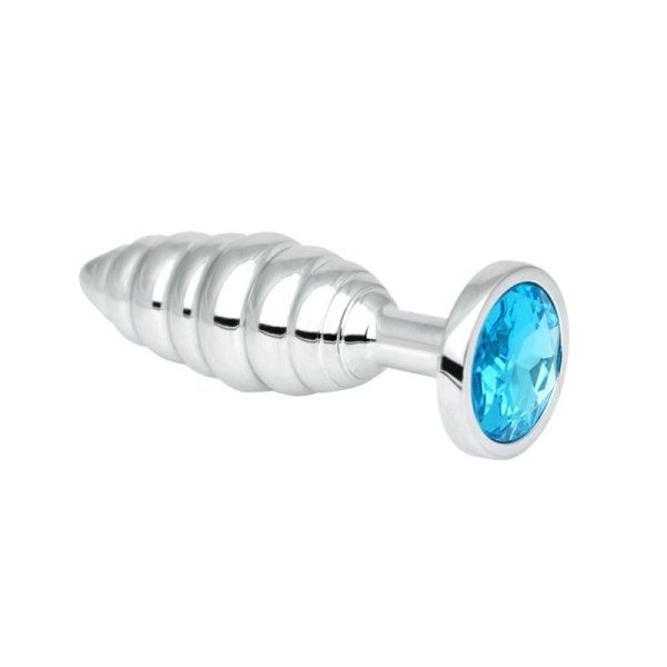 (image for) Threaded Metal Anal Plug with Drill