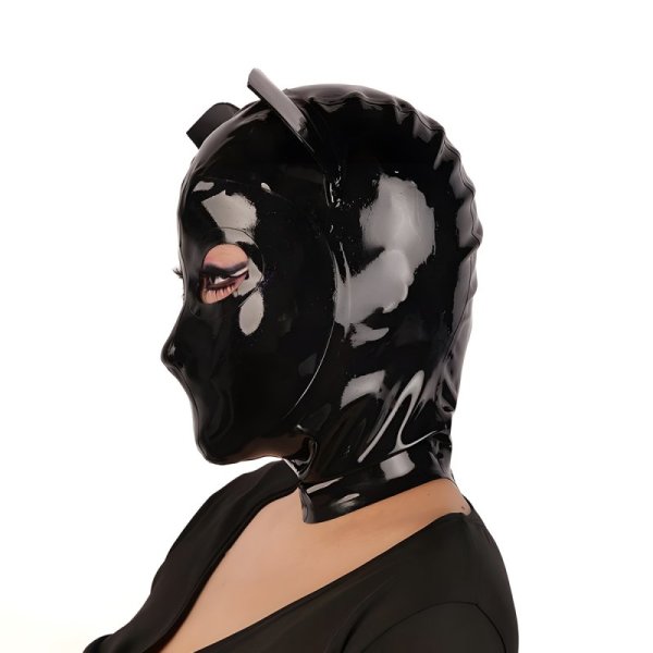 (image for) Latex Cat Mask with Closed Mouth