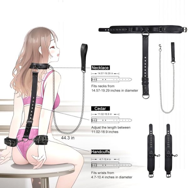 (image for) Leash Neck to Hands Restraint