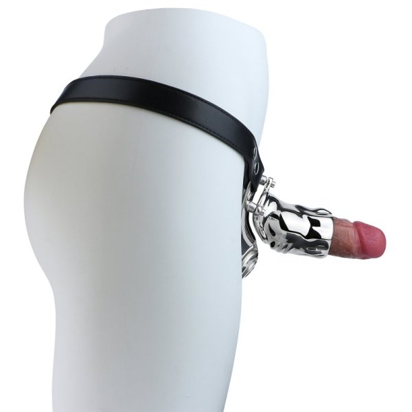 (image for) Heavy Meta Panty Chastity Cages - B
