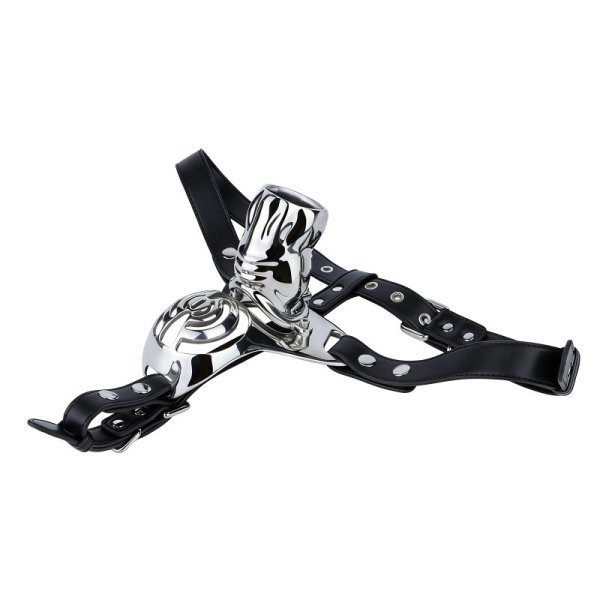 (image for) Heavy Meta Panty Chastity Cages - B