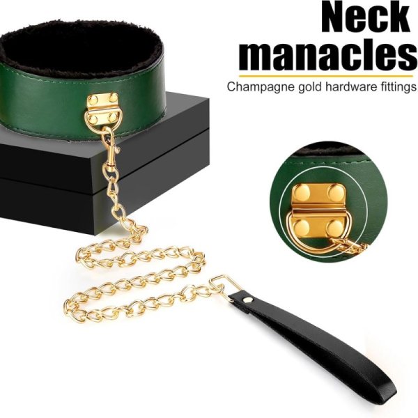 (image for) Quality Leather Sex Bondage 12 PCS Set