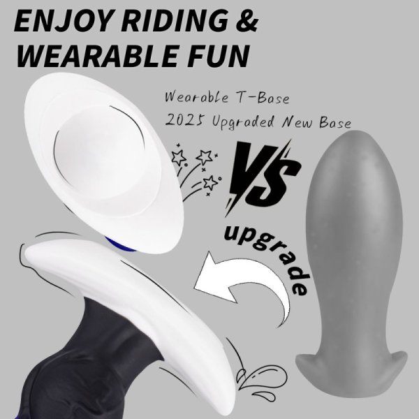 (image for) 7.4" Anchor Base Anal Dildo
