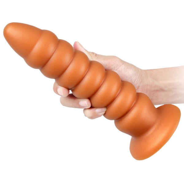 (image for) Suction Thread Soft Silicone Butt Plug