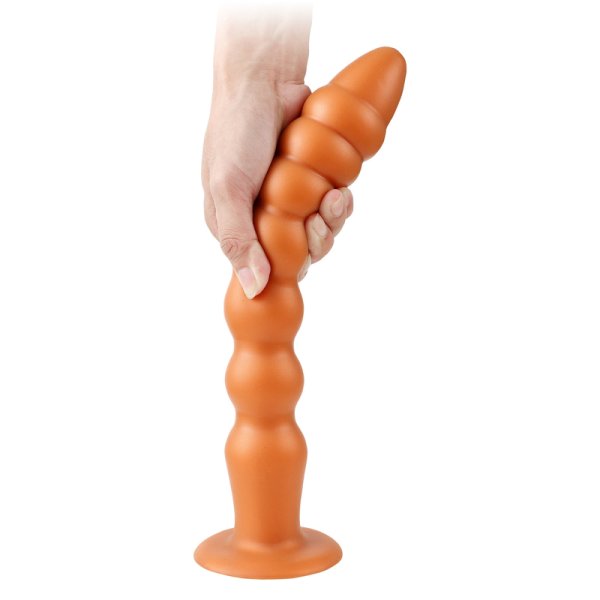 (image for) Suction Thread Soft Silicone Butt Plug