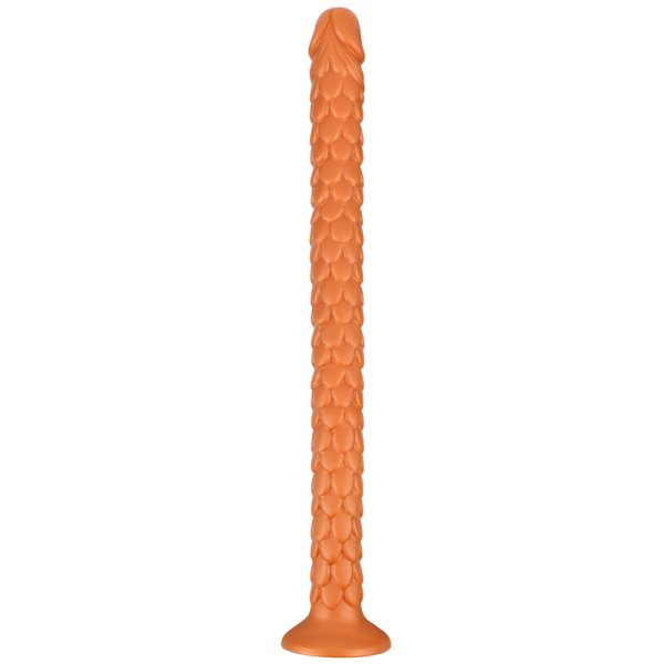 (image for) Scale Pattern 50 cm/19.7 inch Silicone Dildo