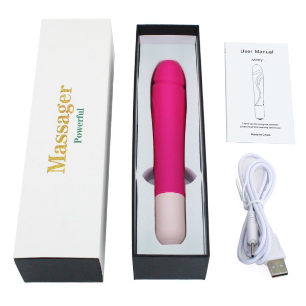 (image for) Merry Silicone Vibration Dildo