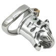 (image for) Tiger Head Bend Ring Cock Cage - Long