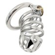 (image for) Captus Stainless Steel Locking Chastity Cage