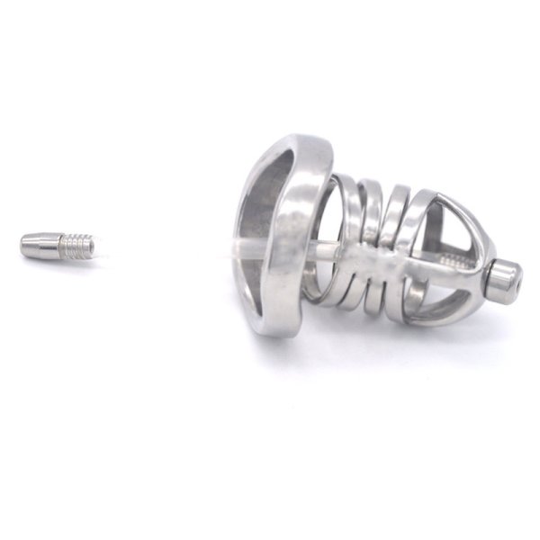 (image for) Net Chastity Device Bend Ring With Cum Thru