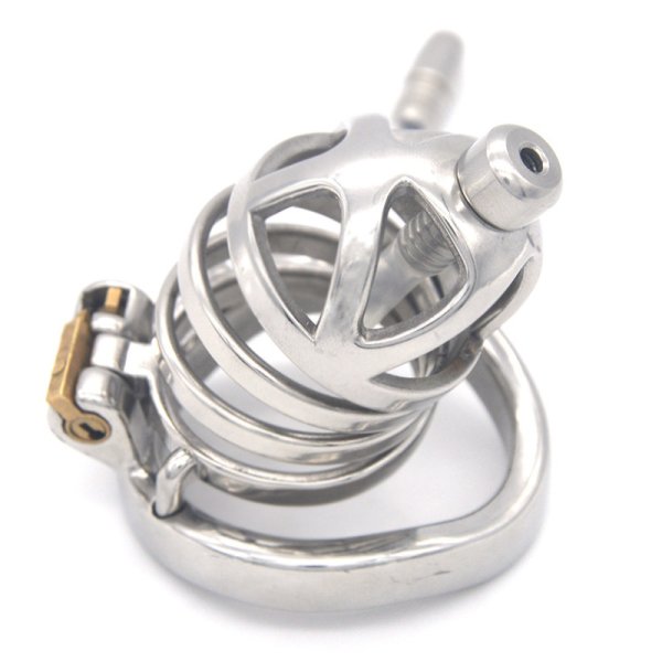 (image for) Net Chastity Device Bend Ring With Cum Thru