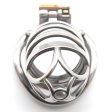 (image for) Rhombic Bend Ring Male Chastity Cock Cage