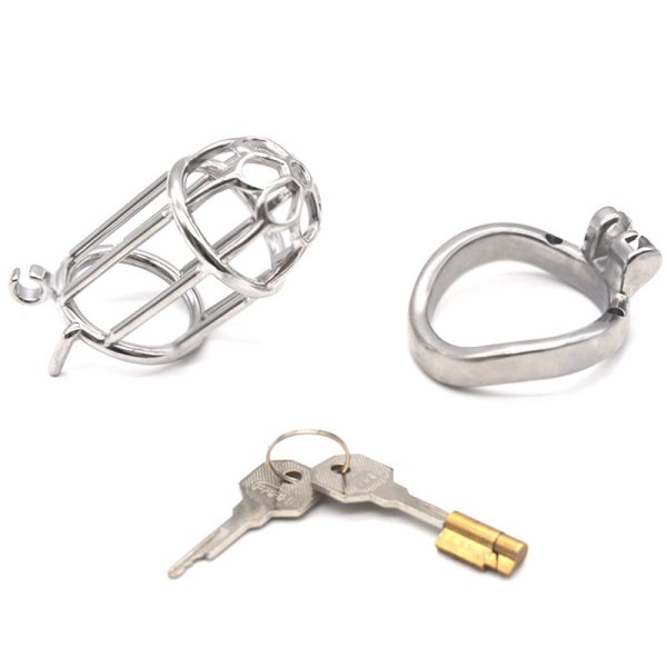 (image for) Plum Blossom Bend Ring Chastity Device