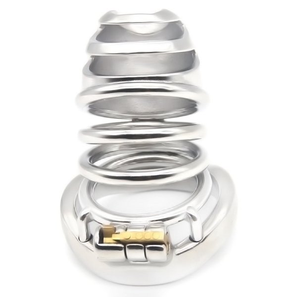 (image for) Gourd Steel Bend Ring Cock Cage