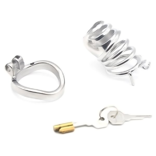 (image for) Gourd Steel Bend Ring Cock Cage