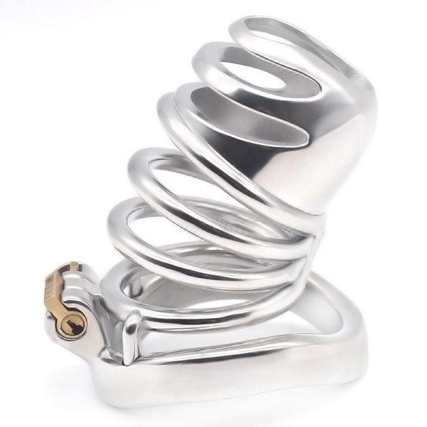 (image for) Gourd Steel Bend Ring Cock Cage