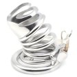 (image for) Gourd Steel Cock Cage With Anti-falling Ring