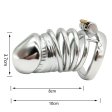 (image for) Penis Head Steel Cock Cage - Long