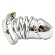 (image for) Penis Head Steel Cock Cage - Long