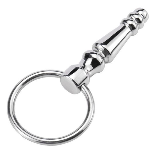 (image for) Steel Penis Plug With Ring