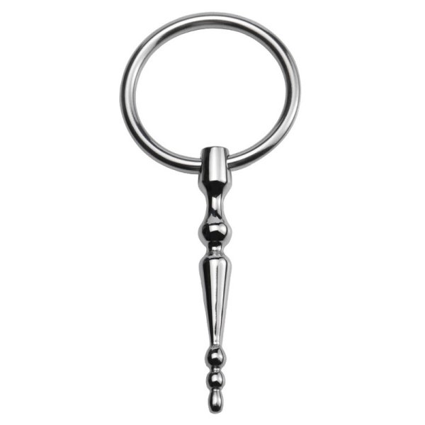 (image for) Steel Penis Plug With Ring