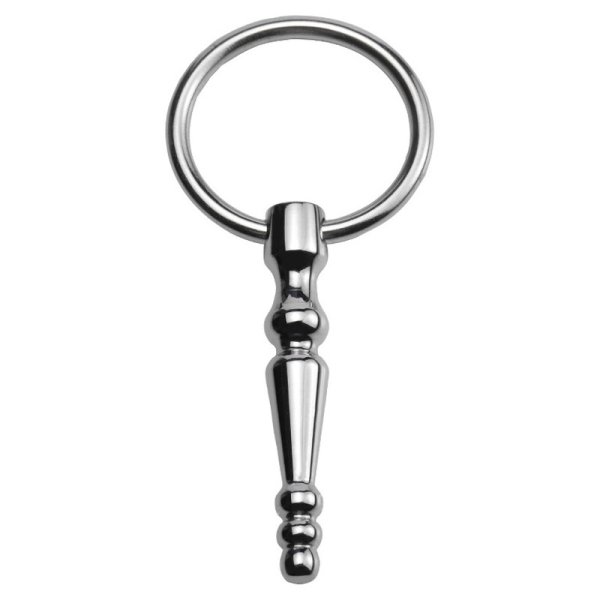 (image for) Steel Penis Plug With Ring