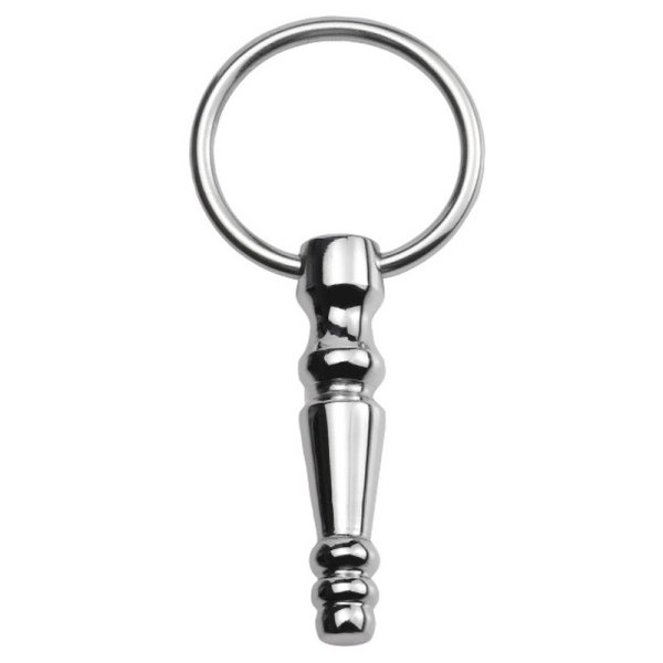 (image for) Steel Penis Plug With Ring