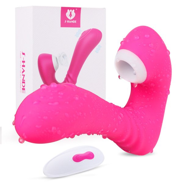 (image for) Gray Suction Vibrator