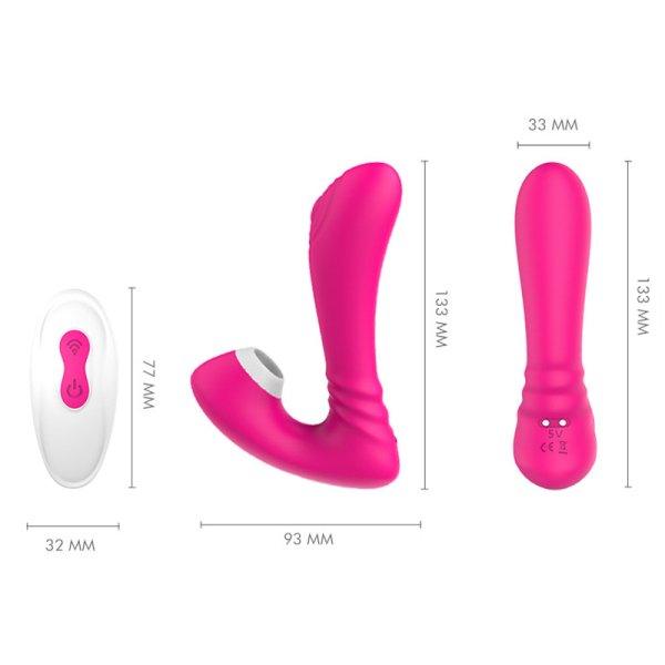 (image for) Gray Suction Vibrator