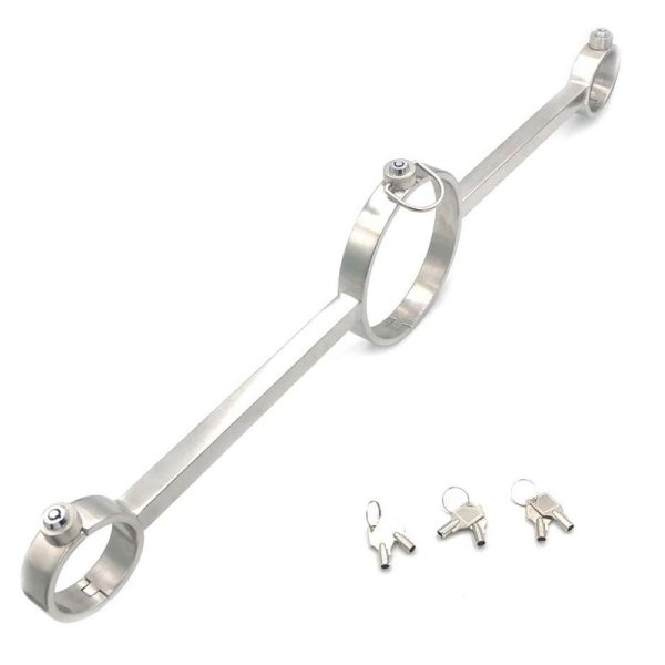 (image for) Press Key Handcuffs to Neck Collar Spreader