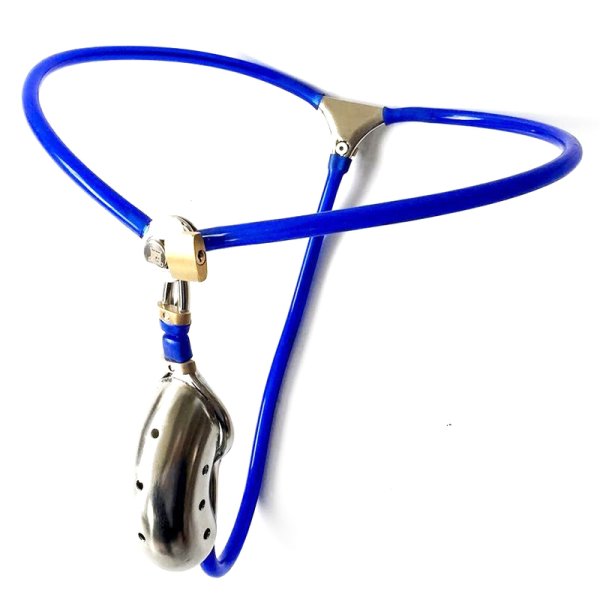 (image for) Invisible Chastity Belt With Hole Cock Cage