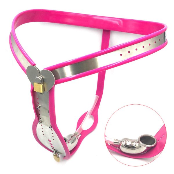 (image for) Heart Belt Male Chastity With Penis Sounds