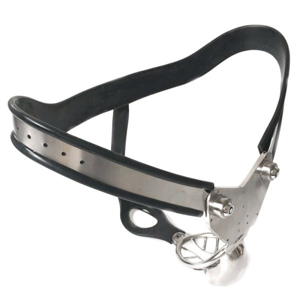 (image for) EMCC Hollow Cage Chastity Belt With Ass Hole