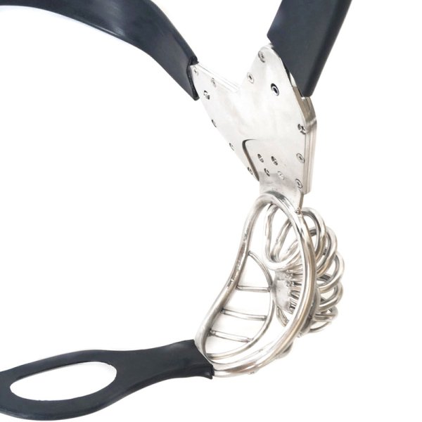 (image for) EMCC Hollow Cock Cage Chastity With Ass Hole