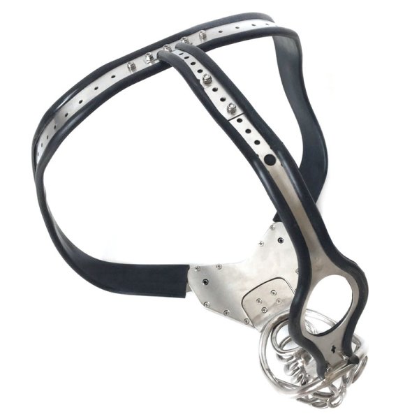 (image for) EMCC Hollow Cock Cage Chastity With Ass Hole