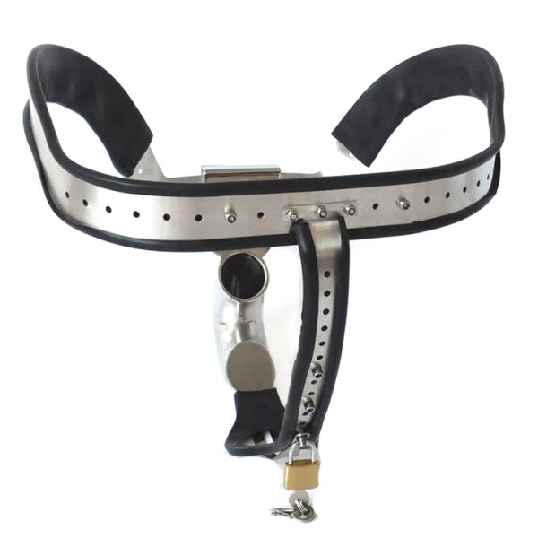 (image for) T4 Y Style Bent Cage Chastity Belt