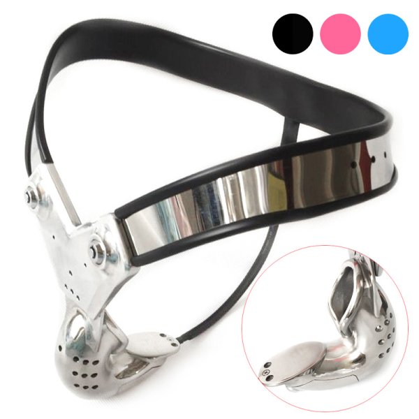 (image for) EMCC T-BACK Bent Cage Male Chastity Belt