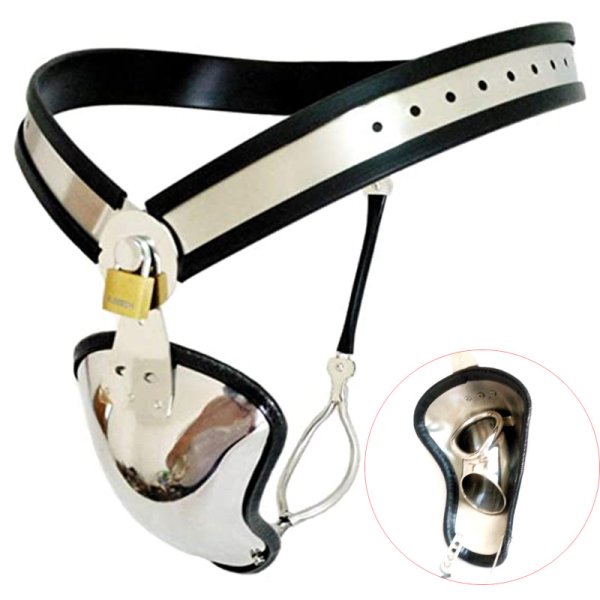 (image for) Male Cock Cage Chastity Belt