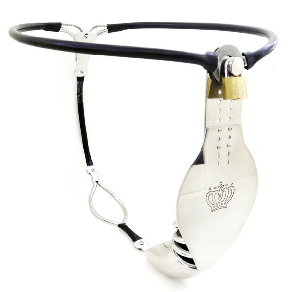 (image for) Invisible Chastity Belt Cock Cage With Ass Hole